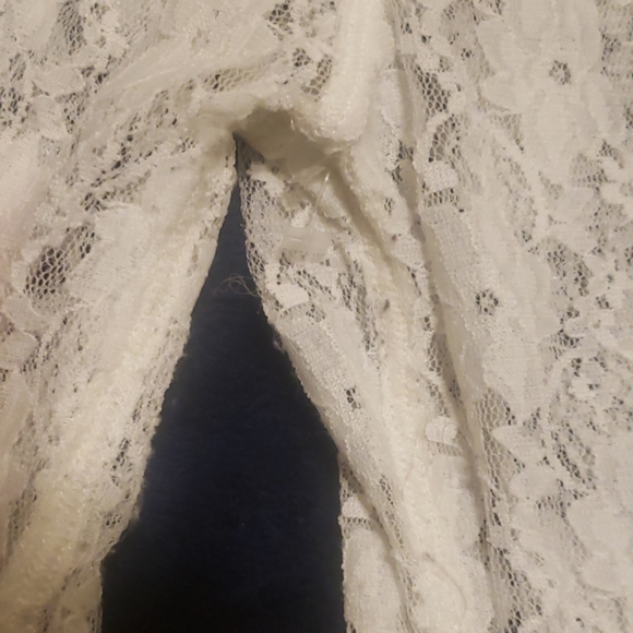 Express long sleeve lace shirt size small - Picture 5 of 5